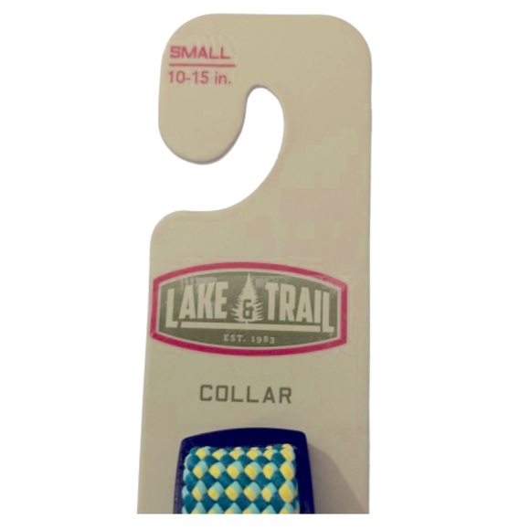 2/$20 NEW LAKE & TRAIL Braided Dog Collar SMALL 10” - 15” Neck Size Green - Picture 2 of 12